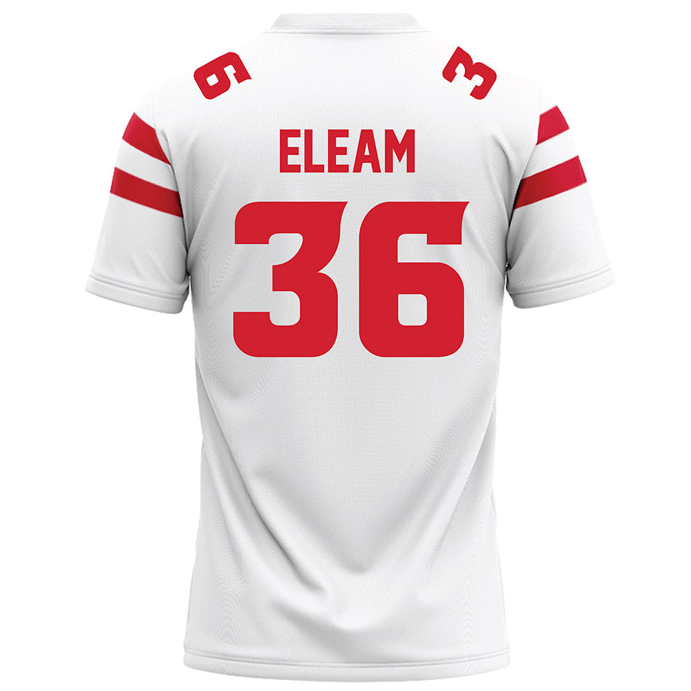 Louisiana - NCAA Football : Maurion Eleam - White Football Jersey