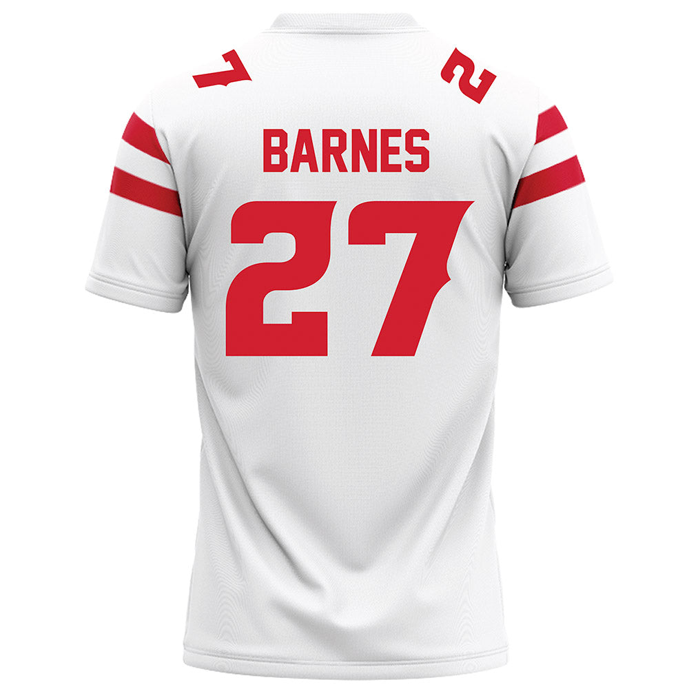 Louisiana - NCAA Football : Key'Savalyn Barnes - White Football Jersey