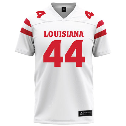 Louisiana - NCAA Football : Jake St Andre - White Football Jersey