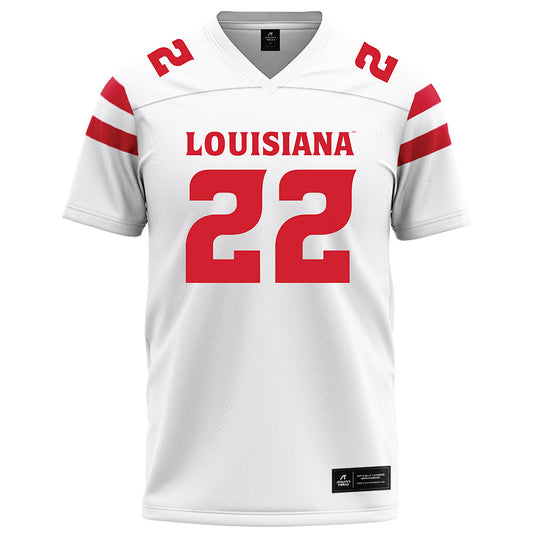 Louisiana - NCAA Football : Chaz Ward - White Jersey