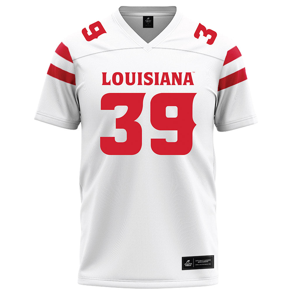 Louisiana - NCAA Football : Carter Milliron - White Football Jersey