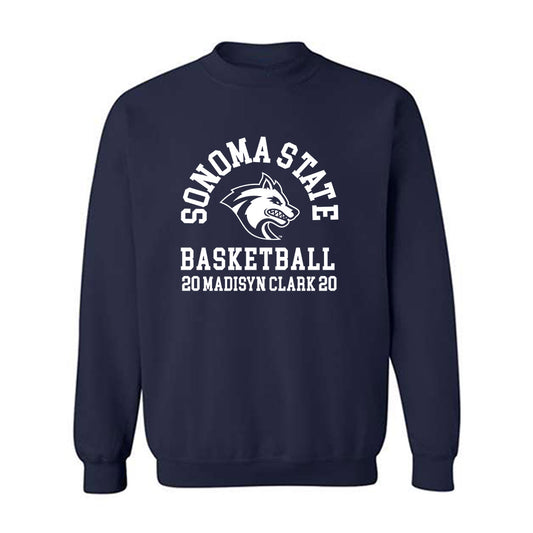 SSU - NCAA Women's Basketball : Madisyn Clark - Crewneck Sweatshirt Classic Fashion Shersey