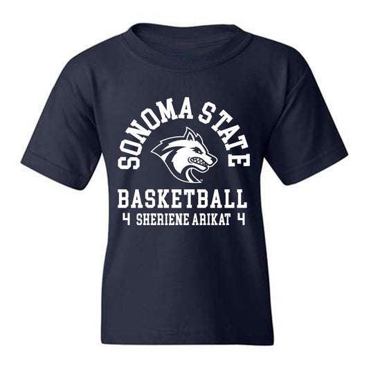 SSU - NCAA Women's Basketball : Sheriene Arikat - Youth T-Shirt Classic Fashion Shersey