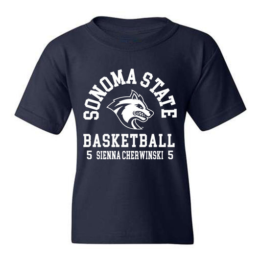 SSU - NCAA Women's Basketball : Sienna Cherwinski - Youth T-Shirt Classic Fashion Shersey