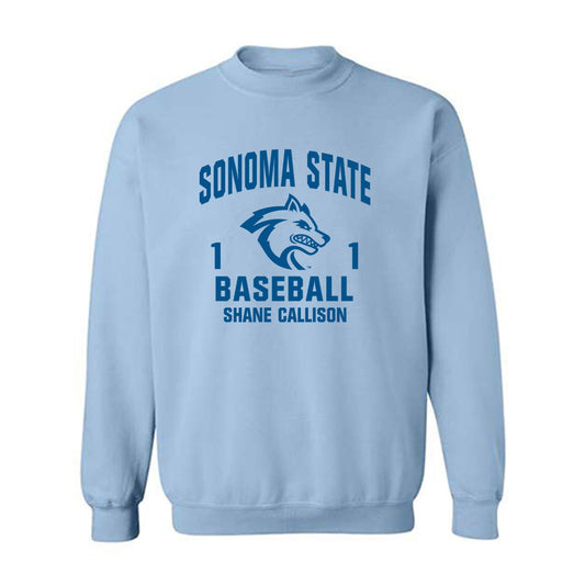 SSU - NCAA Baseball : Shane Callison - Crewneck Sweatshirt Classic Fashion Shersey