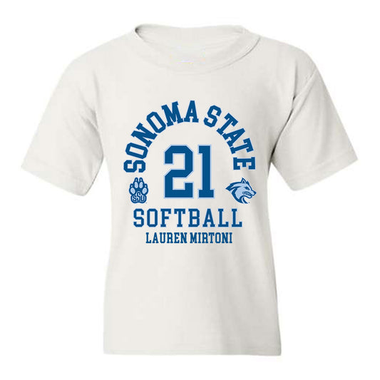 SSU - NCAA Softball : Lauren Mirtoni - Youth T-Shirt Classic Fashion Shersey