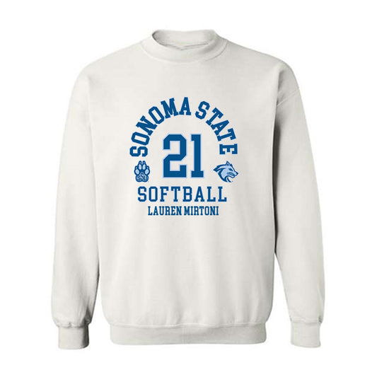 SSU - NCAA Softball : Lauren Mirtoni - Crewneck Sweatshirt Classic Fashion Shersey