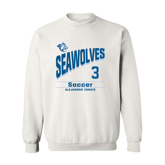 SSU - NCAA Men's Soccer : Alejandro Zarate - Crewneck Sweatshirt Classic Fashion Shersey