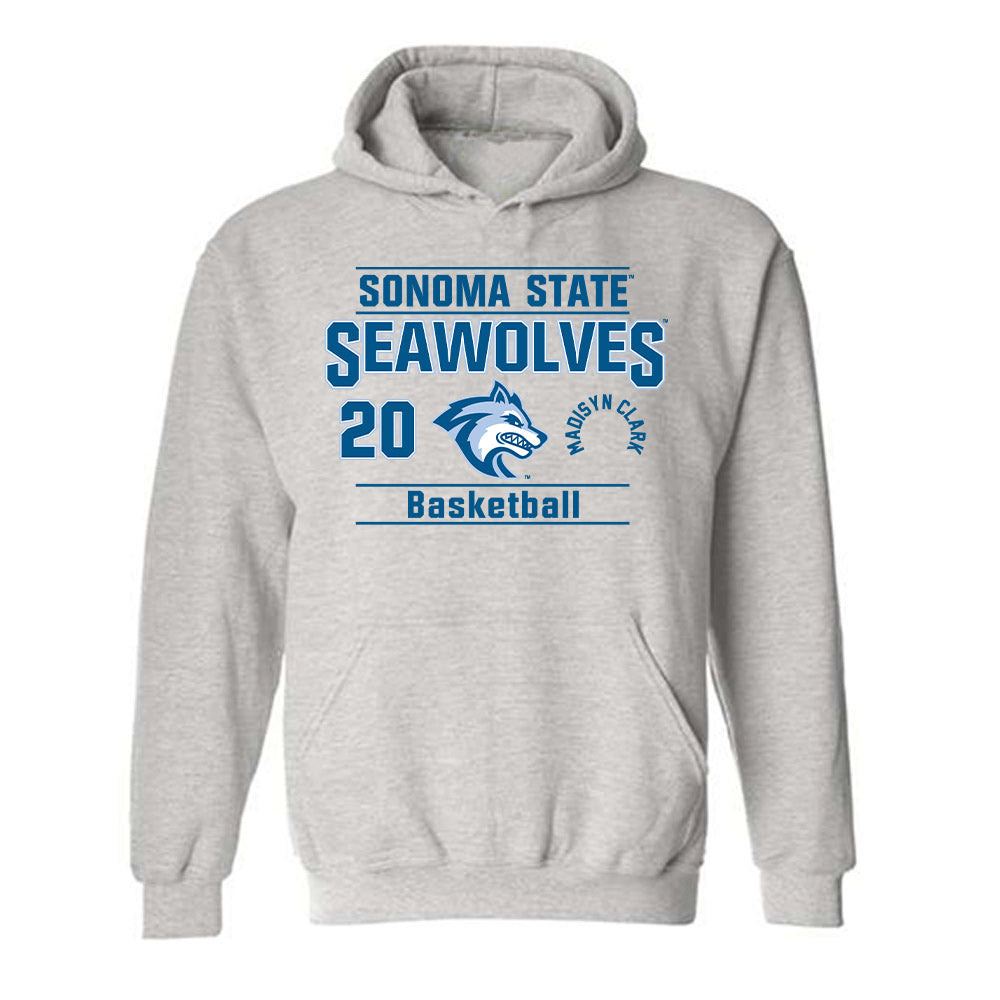 SSU - NCAA Women's Basketball : Madisyn Clark - Hooded Sweatshirt Classic Fashion Shersey