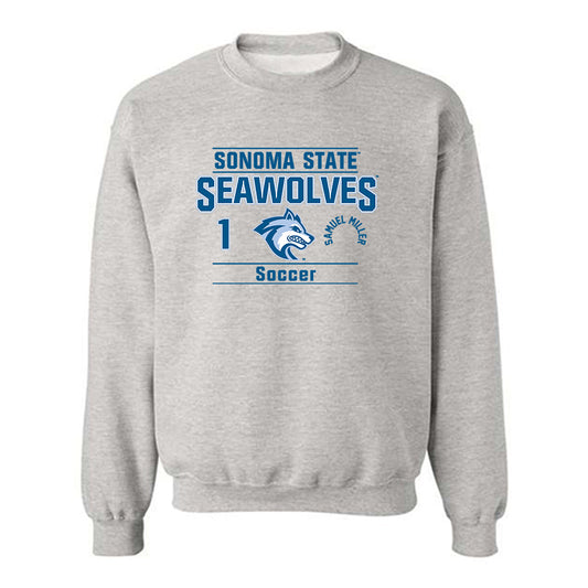 SSU - NCAA Men's Soccer : Samuel Miller - Crewneck Sweatshirt Classic Fashion Shersey