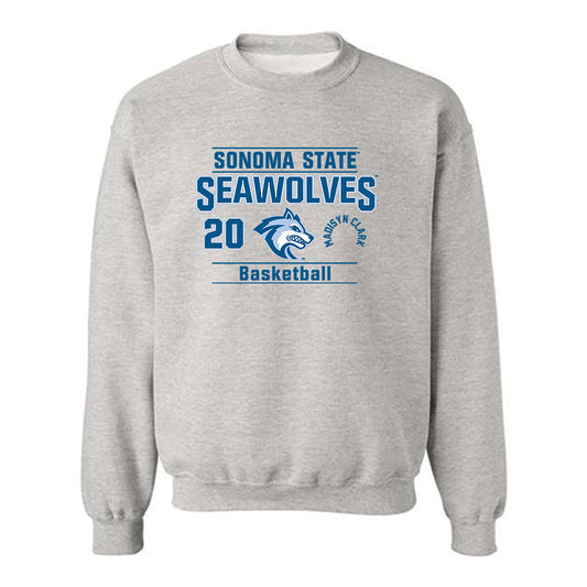 SSU - NCAA Women's Basketball : Madisyn Clark - Crewneck Sweatshirt Classic Fashion Shersey