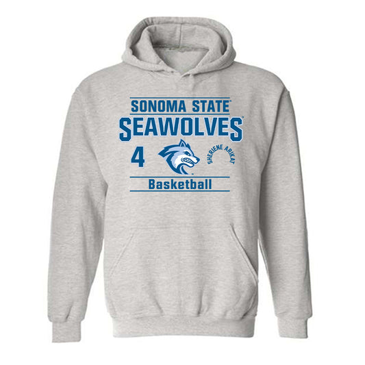 SSU - NCAA Women's Basketball : Sheriene Arikat - Hooded Sweatshirt Classic Fashion Shersey