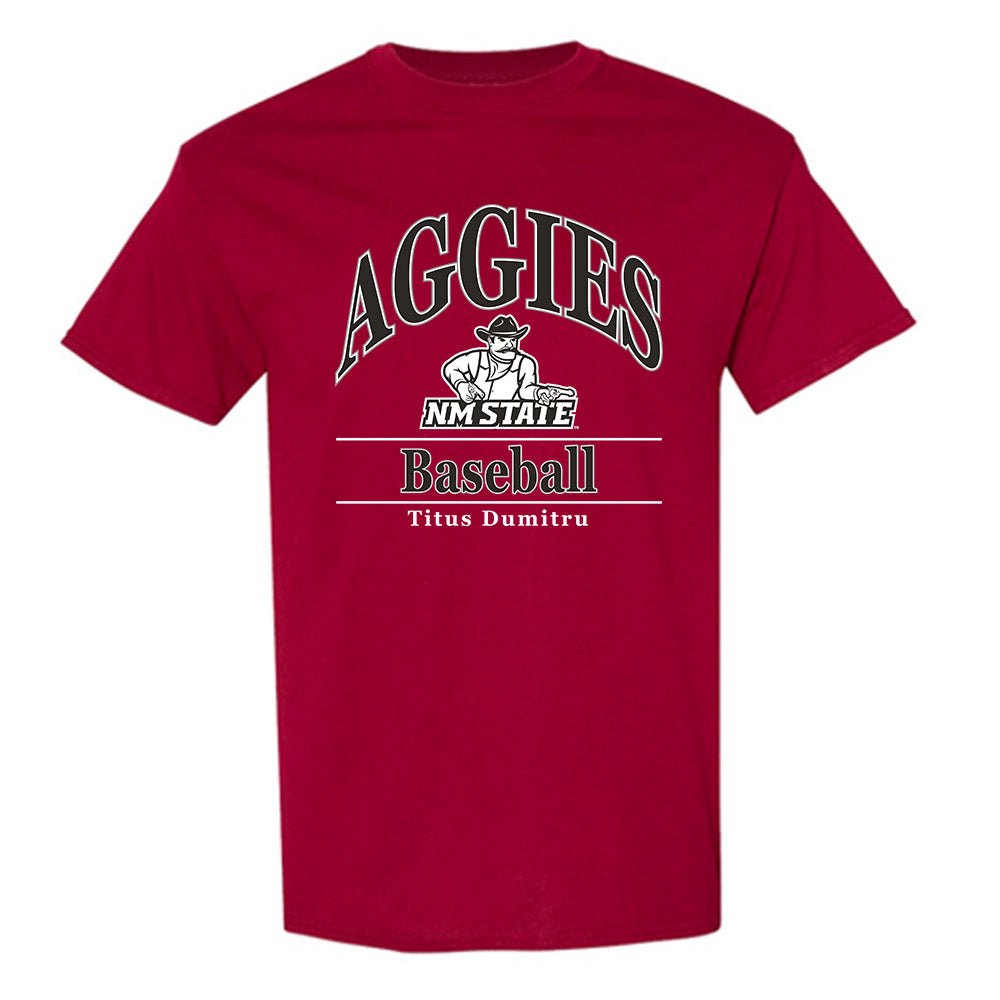 NMSU - NCAA Baseball : Titus Dumitru - T-Shirt Classic Fashion Shersey