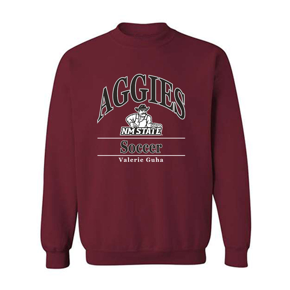 NMSU - NCAA Women's Soccer : Valerie Guha - Crewneck Sweatshirt Classic Fashion Shersey