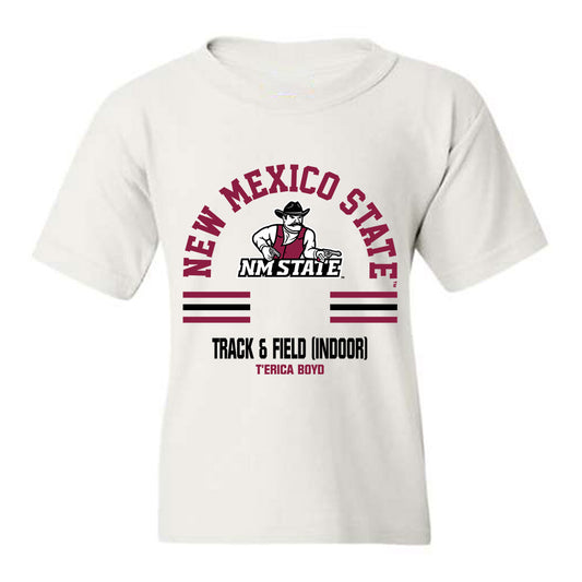NMSU - NCAA Women's Track & Field (Indoor) : T'Erica Boyd - Youth T-Shirt Classic Fashion Shersey