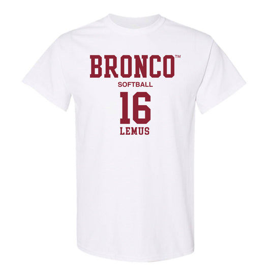 SCU - NCAA Softball : Jacqueline Lemus - T-Shirt Classic Fashion Shersey