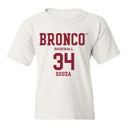 SCU - NCAA Baseball : August Souza - Youth T-Shirt Classic Fashion Shersey