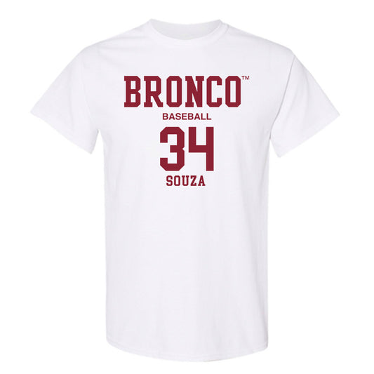 SCU - NCAA Baseball : August Souza - T-Shirt Classic Fashion Shersey