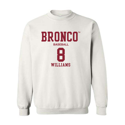 SCU - NCAA Baseball : Malcolm Williams - Crewneck Sweatshirt Classic Fashion Shersey