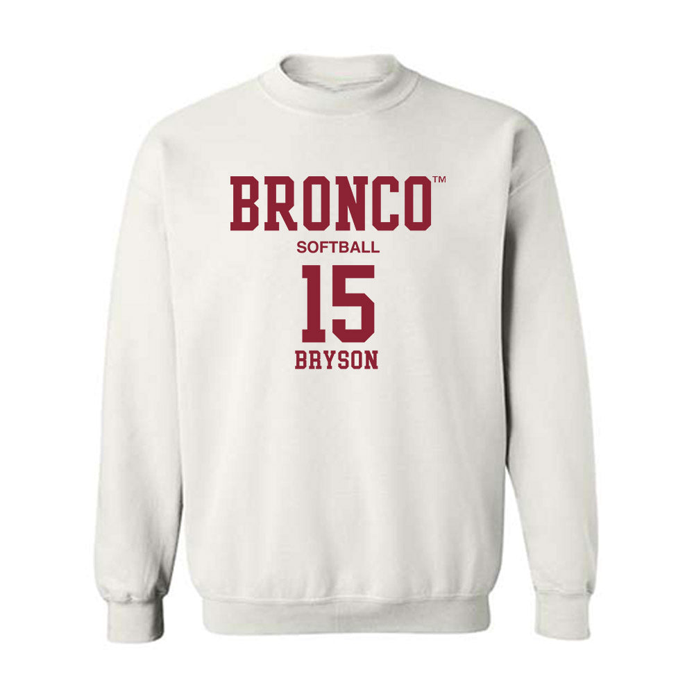 SCU - NCAA Softball : Lauren Bryson - Crewneck Sweatshirt Classic Fashion Shersey