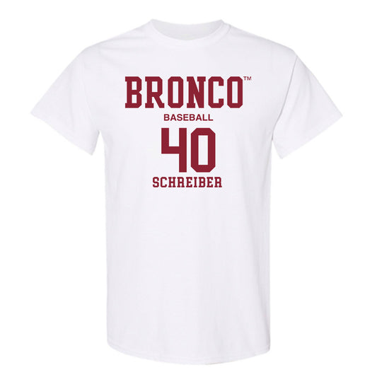 SCU - NCAA Baseball : Sebastian Schreiber - T-Shirt Classic Fashion Shersey