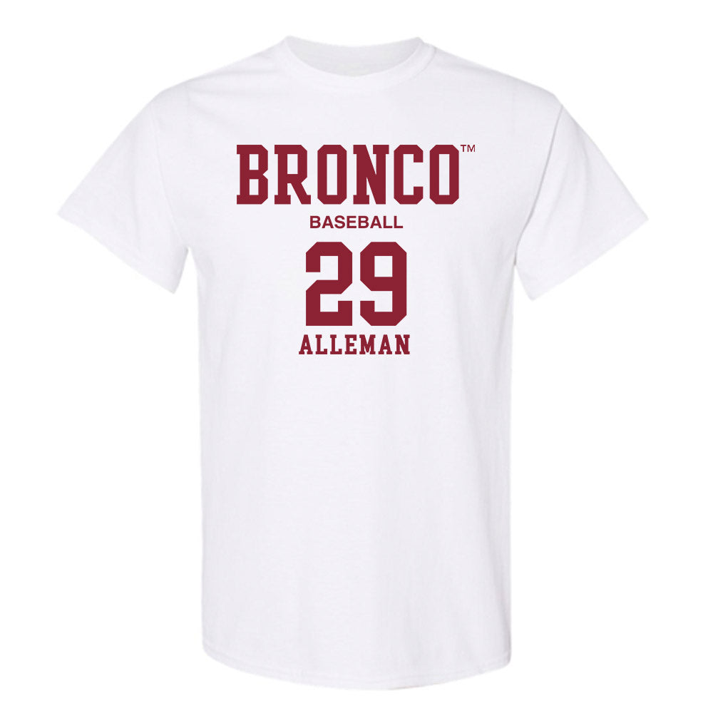 SCU - NCAA Baseball : Tyler Alleman - T-Shirt Classic Fashion Shersey