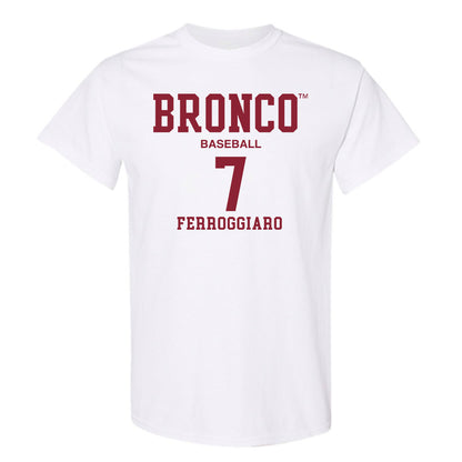 SCU - NCAA Baseball : Thomas Ferroggiaro - T-Shirt Classic Fashion Shersey