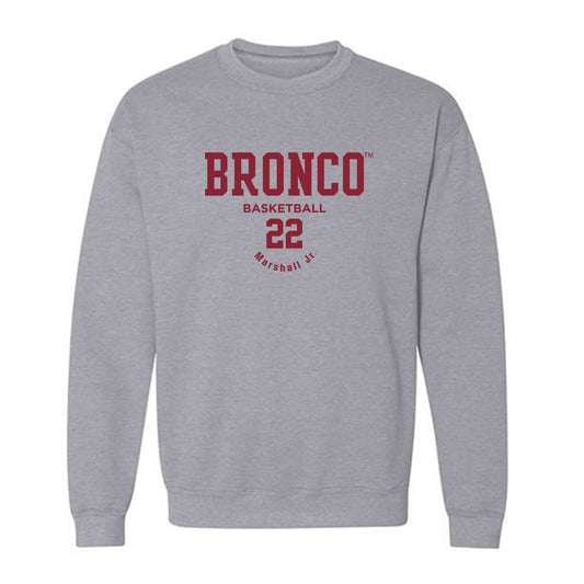 SCU - NCAA Men's Basketball : Carlos Marshall Jr - Crewneck Sweatshirt Classic Fashion Shersey