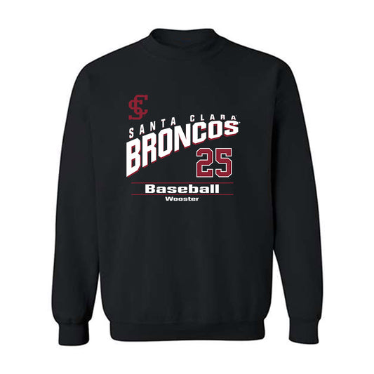 SCU - NCAA Baseball : Caden Wooster - Crewneck Sweatshirt Classic Fashion Shersey