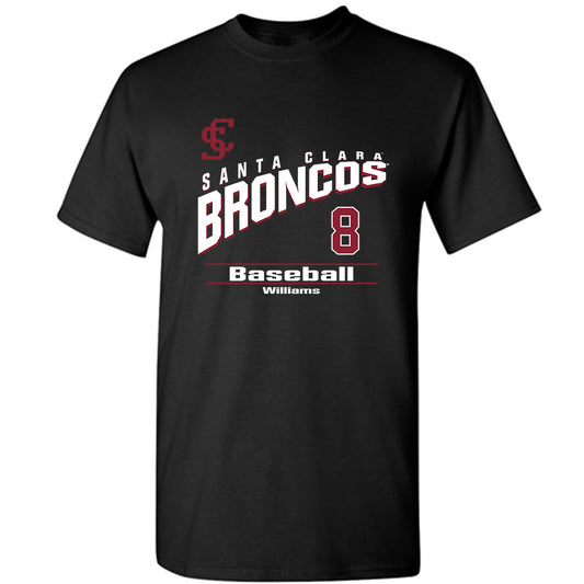 SCU - NCAA Baseball : Malcolm Williams - T-Shirt Classic Fashion Shersey