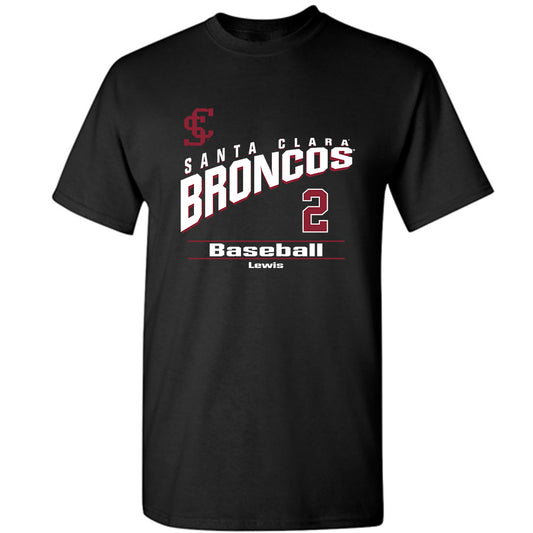 SCU - NCAA Baseball : Jordan Lewis - T-Shirt Classic Fashion Shersey