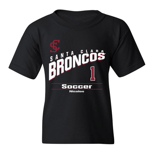 SCU - NCAA Women's Soccer : Marlee Nicolos - Youth T-Shirt Classic Fashion Shersey