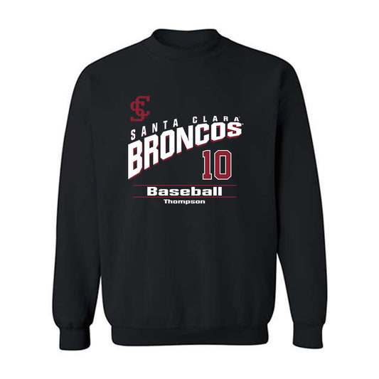 SCU - NCAA Baseball : Caden Thompson - Crewneck Sweatshirt Classic Fashion Shersey