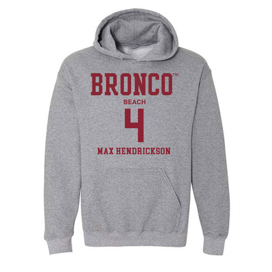 SCU - NCAA Men's Water Polo : Max Hendrickson - Hooded Sweatshirt Classic Fashion Shersey