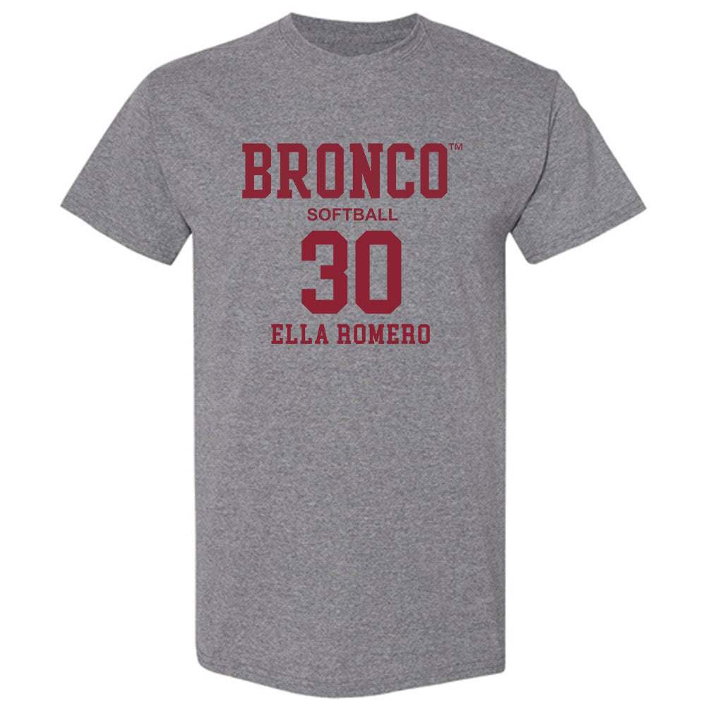 SCU - NCAA Softball : Ella Romero - T-Shirt Classic Fashion Shersey