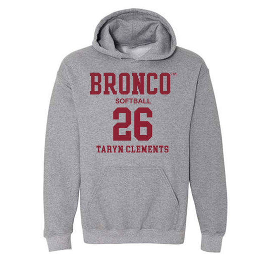 SCU - NCAA Softball : Taryn Clements - Hooded Sweatshirt Classic Fashion Shersey