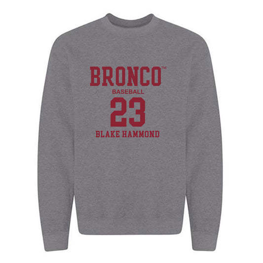 SCU - NCAA Baseball : Blake Hammond - Crewneck Sweatshirt Classic Fashion Shersey