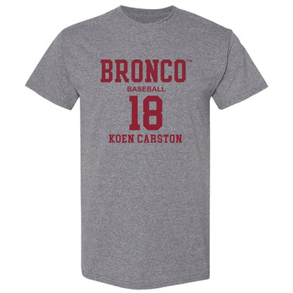 SCU - NCAA Baseball : Koen Carston - T-Shirt Classic Fashion Shersey