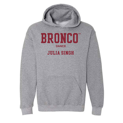 SCU - Dance Team : Julia Singh - Hooded Sweatshirt Classic Fashion Shersey