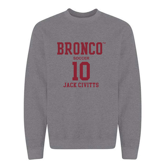 SCU - NCAA Men's Soccer : Jack Civitts - Crewneck Sweatshirt Classic Fashion Shersey