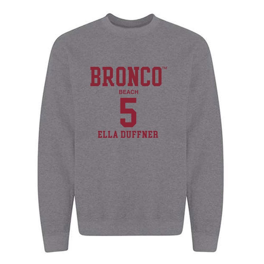 SCU - NCAA Beach Volleyball : Ella Duffner - Crewneck Sweatshirt Classic Fashion Shersey