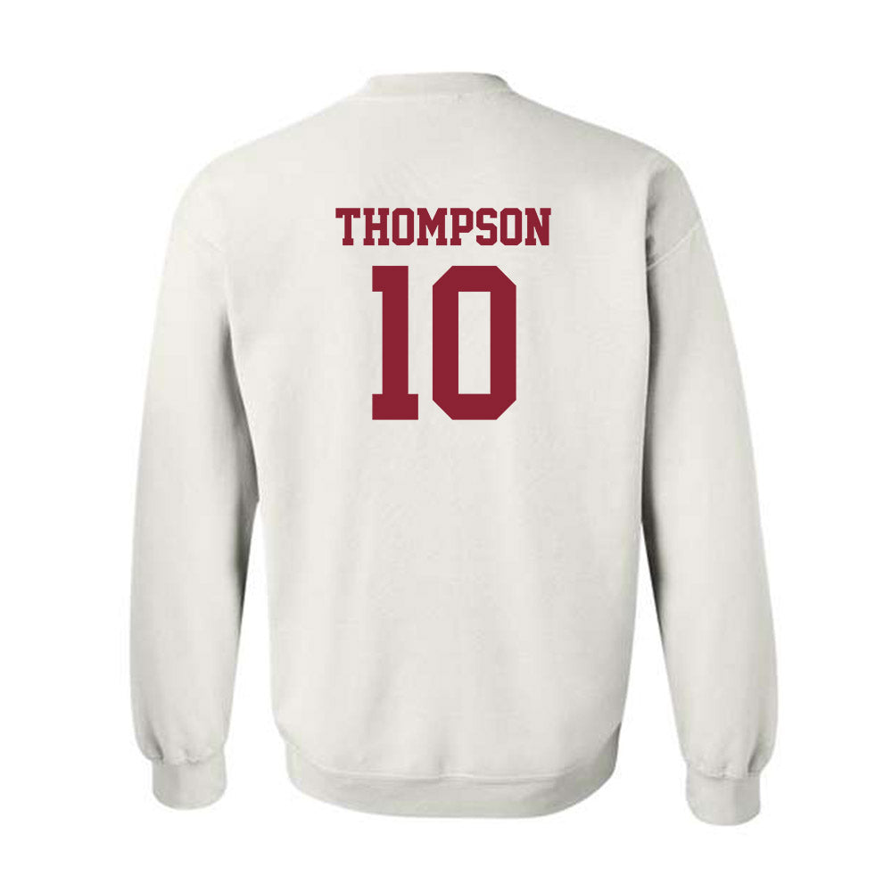 SCU - NCAA Baseball : Caden Thompson - Crewneck Sweatshirt Classic Shersey