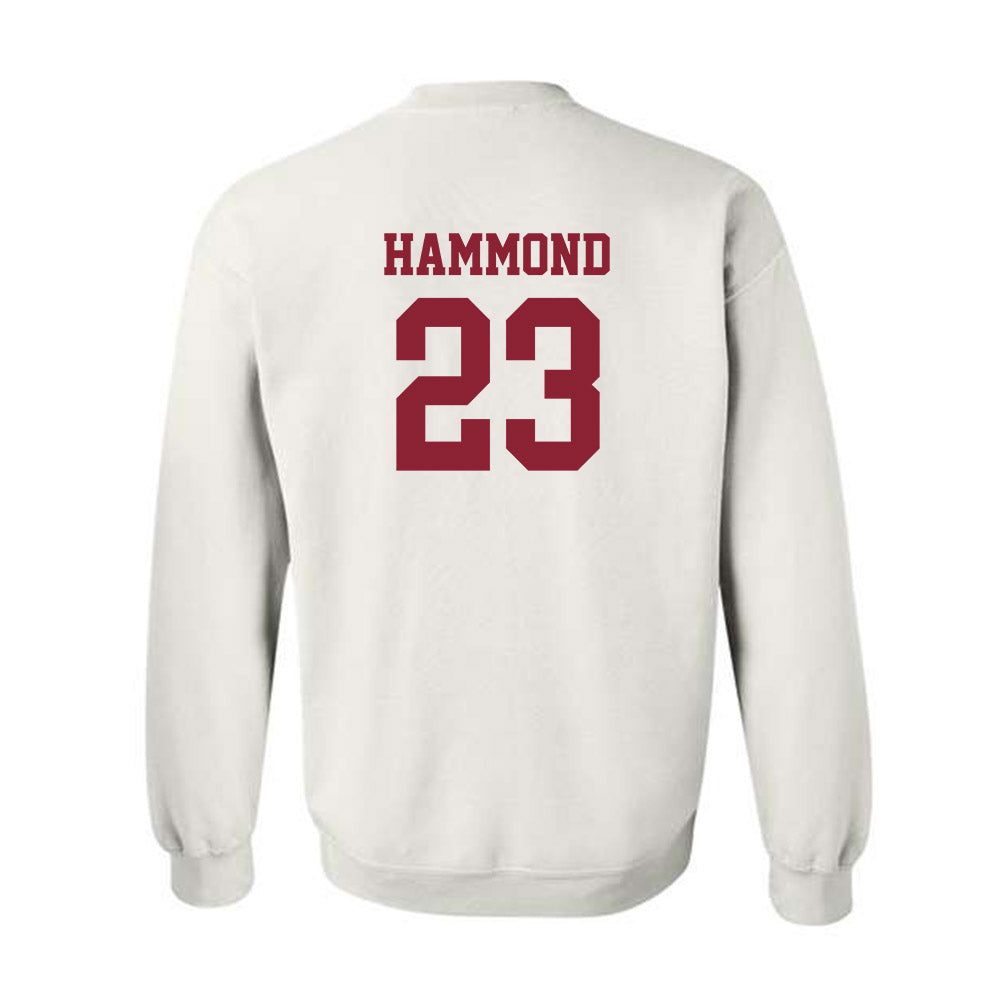 SCU - NCAA Baseball : Blake Hammond - Crewneck Sweatshirt Classic Shersey