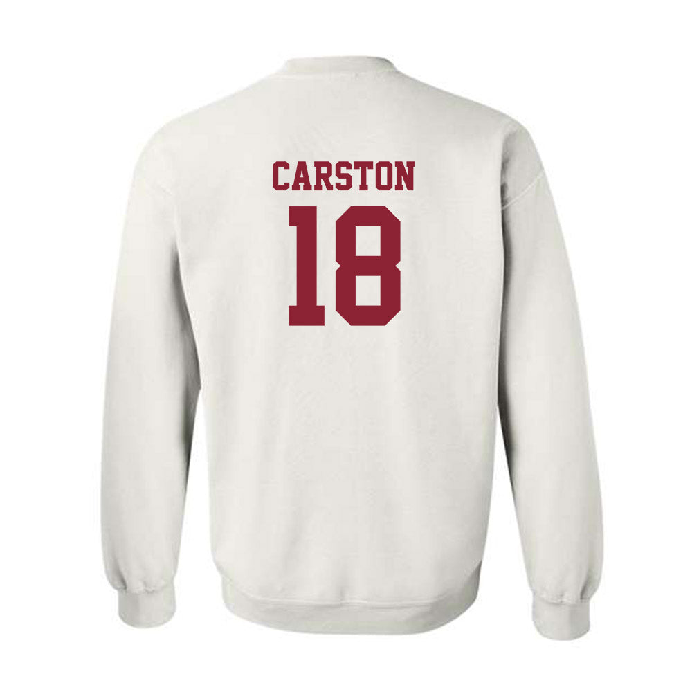 SCU - NCAA Baseball : Koen Carston - Crewneck Sweatshirt Classic Shersey