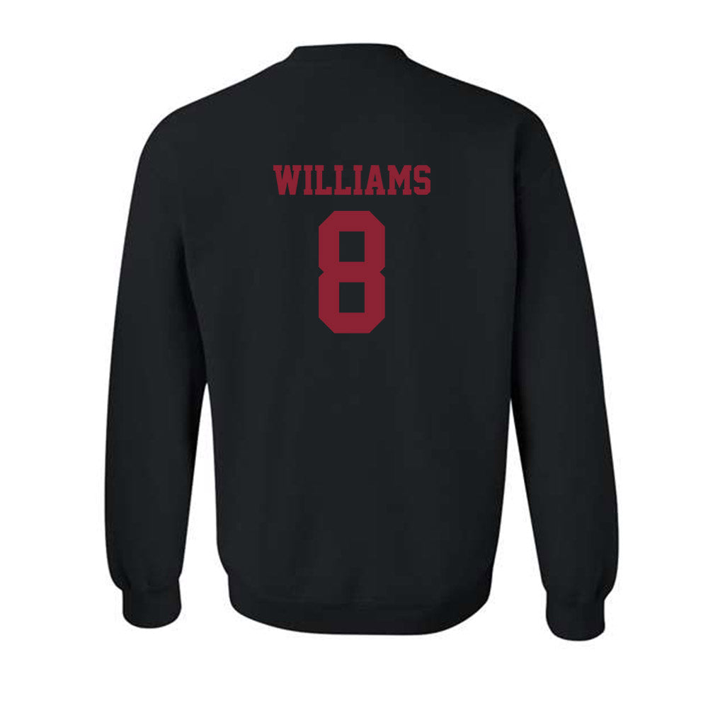 SCU - NCAA Baseball : Malcolm Williams - Crewneck Sweatshirt Classic Shersey