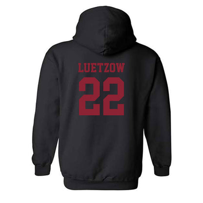 SCU - NCAA Baseball : Johnny Luetzow - Hooded Sweatshirt Classic Shersey