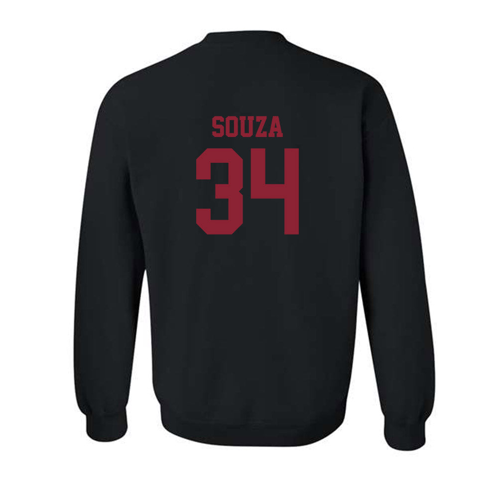 SCU - NCAA Baseball : August Souza - Crewneck Sweatshirt Classic Shersey