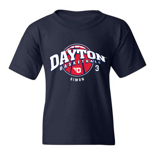 Dayton - NCAA Men's Basketball : Jaiun Simon - Youth T-Shirt Classic Fashion Shersey