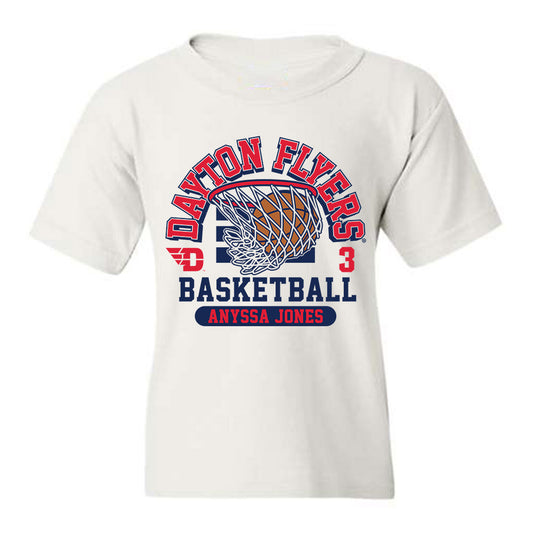 Dayton - NCAA Women's Basketball : Anyssa Jones - Youth T-Shirt Classic Fashion Shersey