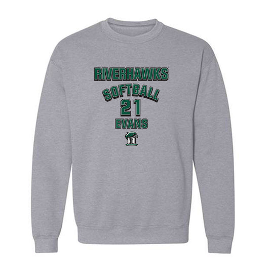 Northeastern State - NCAA Softball : Savannah Evans - Crewneck Sweatshirt Classic Fashion Shersey